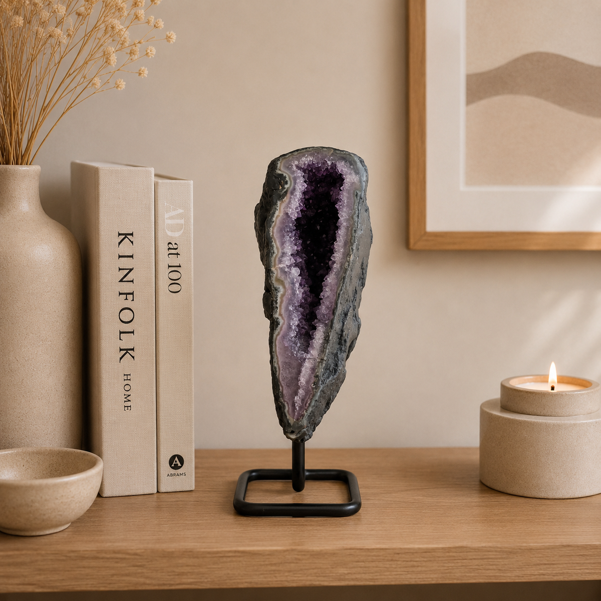 Amethyst 💜Druse auf Ständer