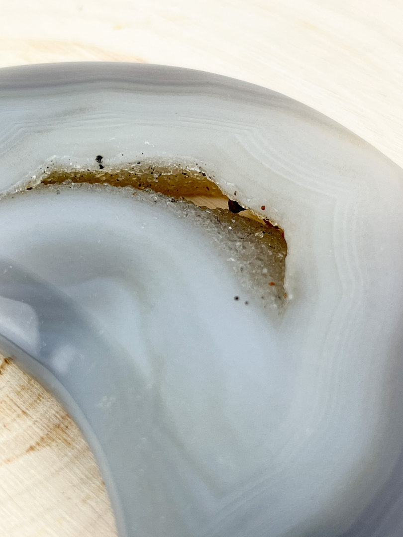 💫Wunderschöne, große druzy Achat Monde🌙🌕