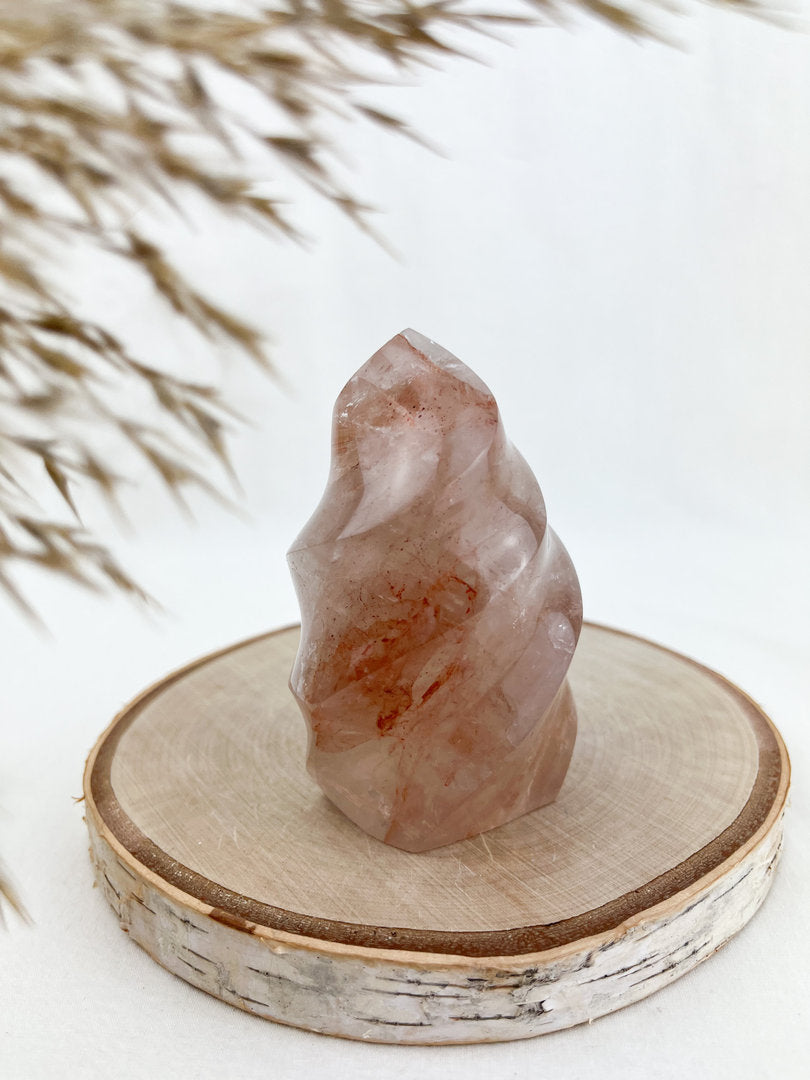Hämatoid " Red Healer" Flamme mit Regenbogen