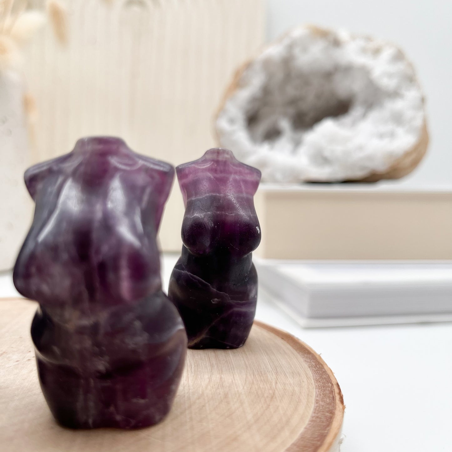 Fluorit Torso in verschiedenen Ausführungen