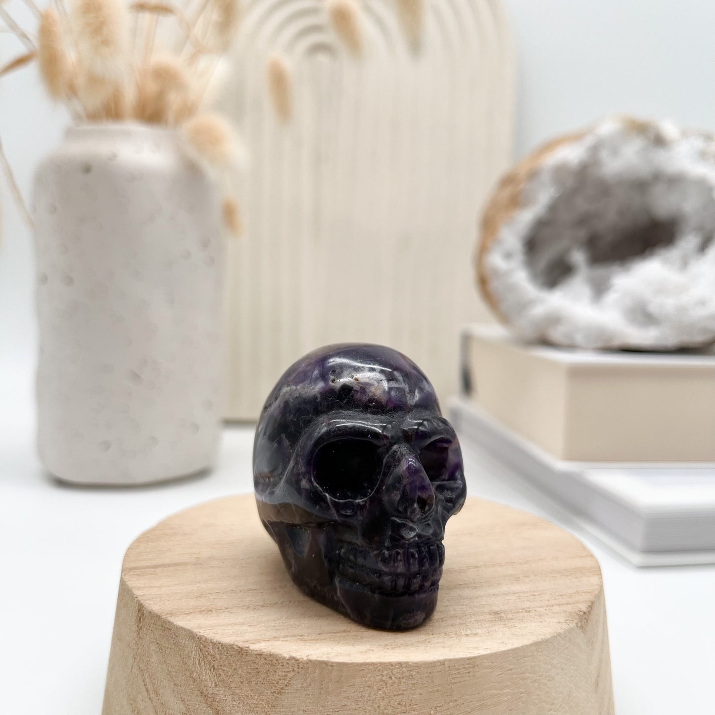 Amethyst Schädel