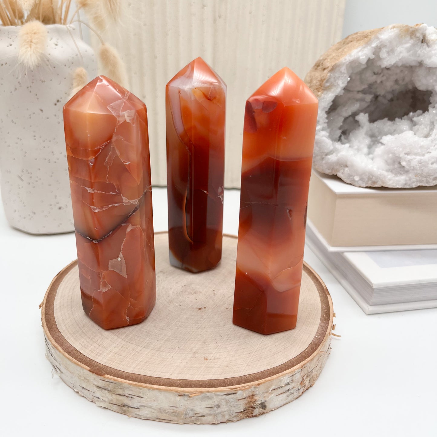 Karneol✴️ Spitze für Tatkraft und Mut 💫