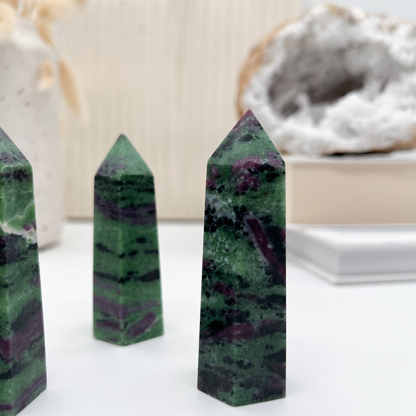 Rubin in Zoisit Spitze 🌿🧡