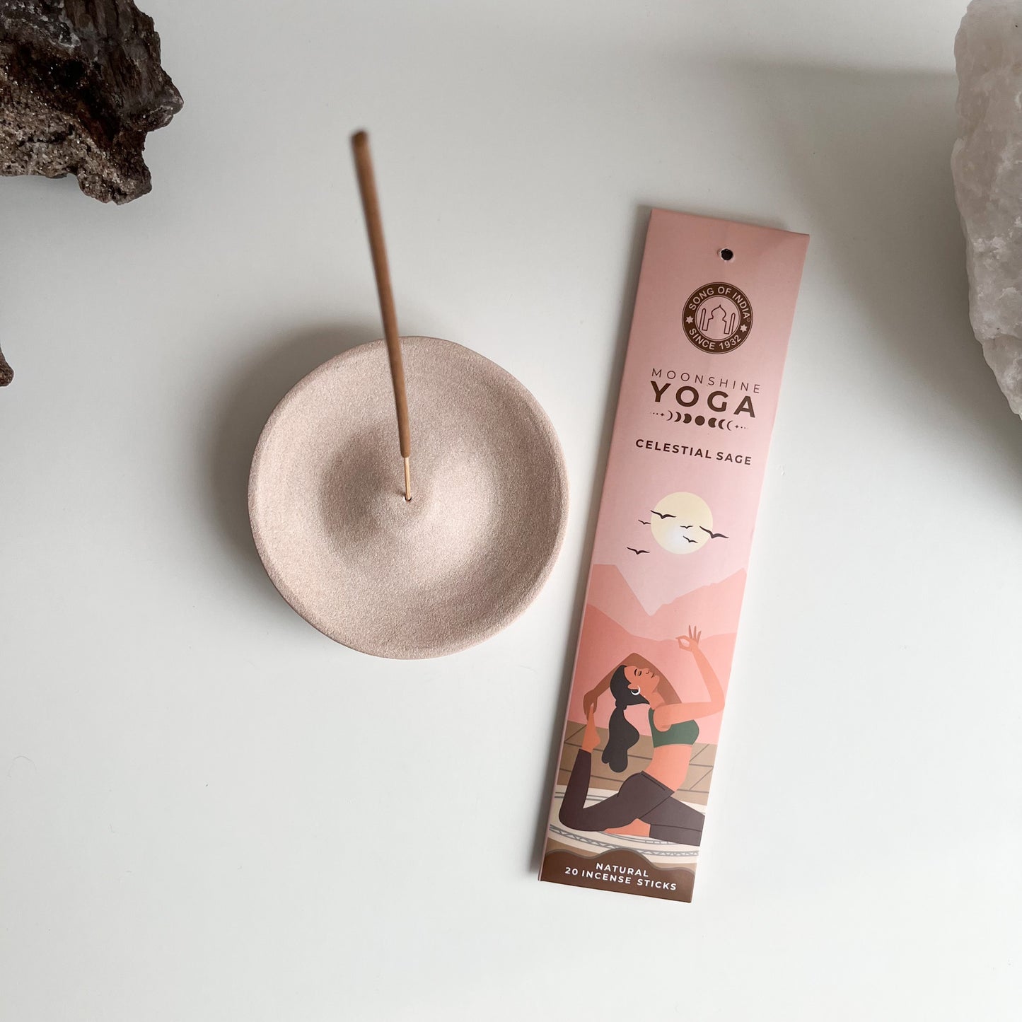 Räucherstäbchen Moonshine Yoga 🧡✨ "Celestial Sage"