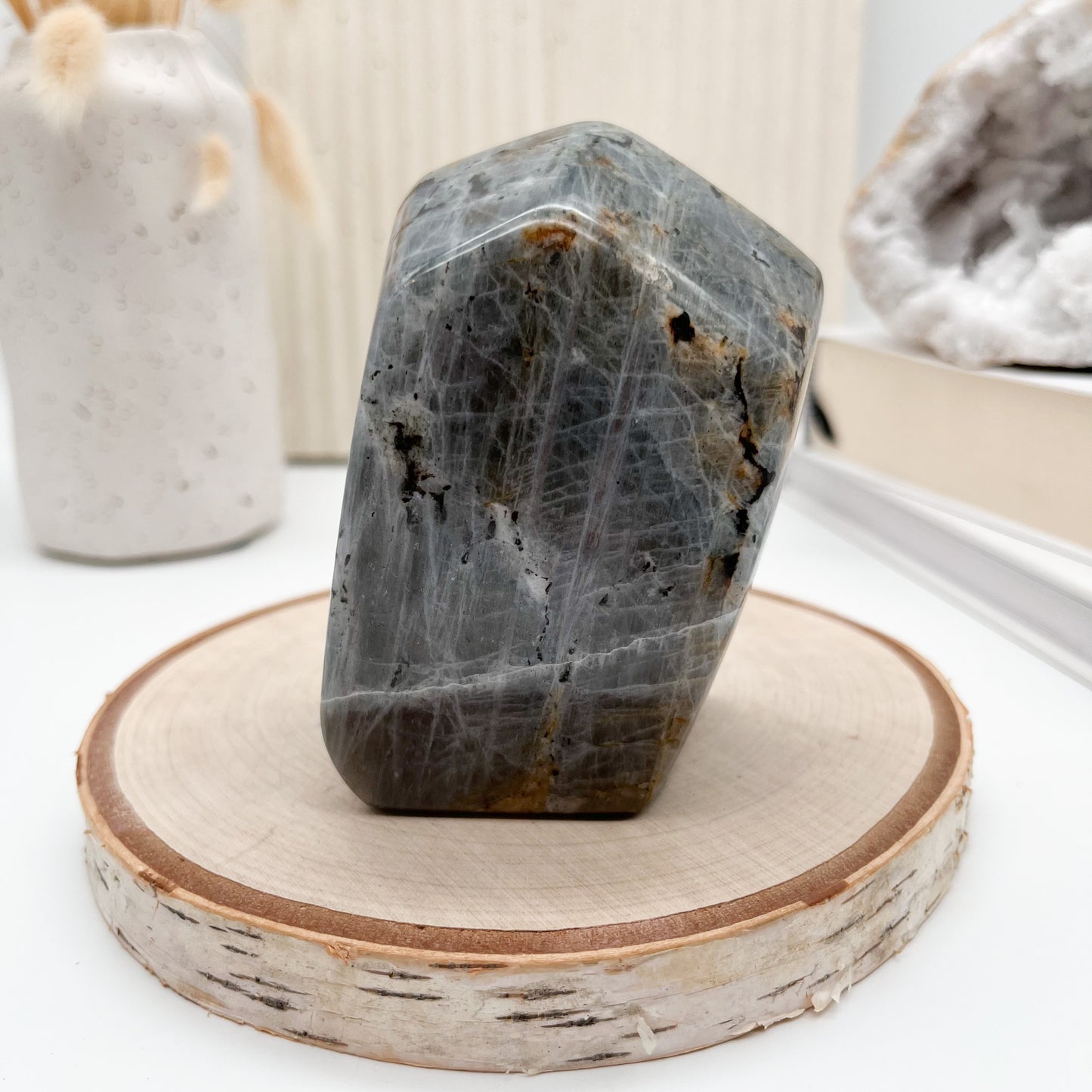 Schöne Labradorit gold ✨ Free Form