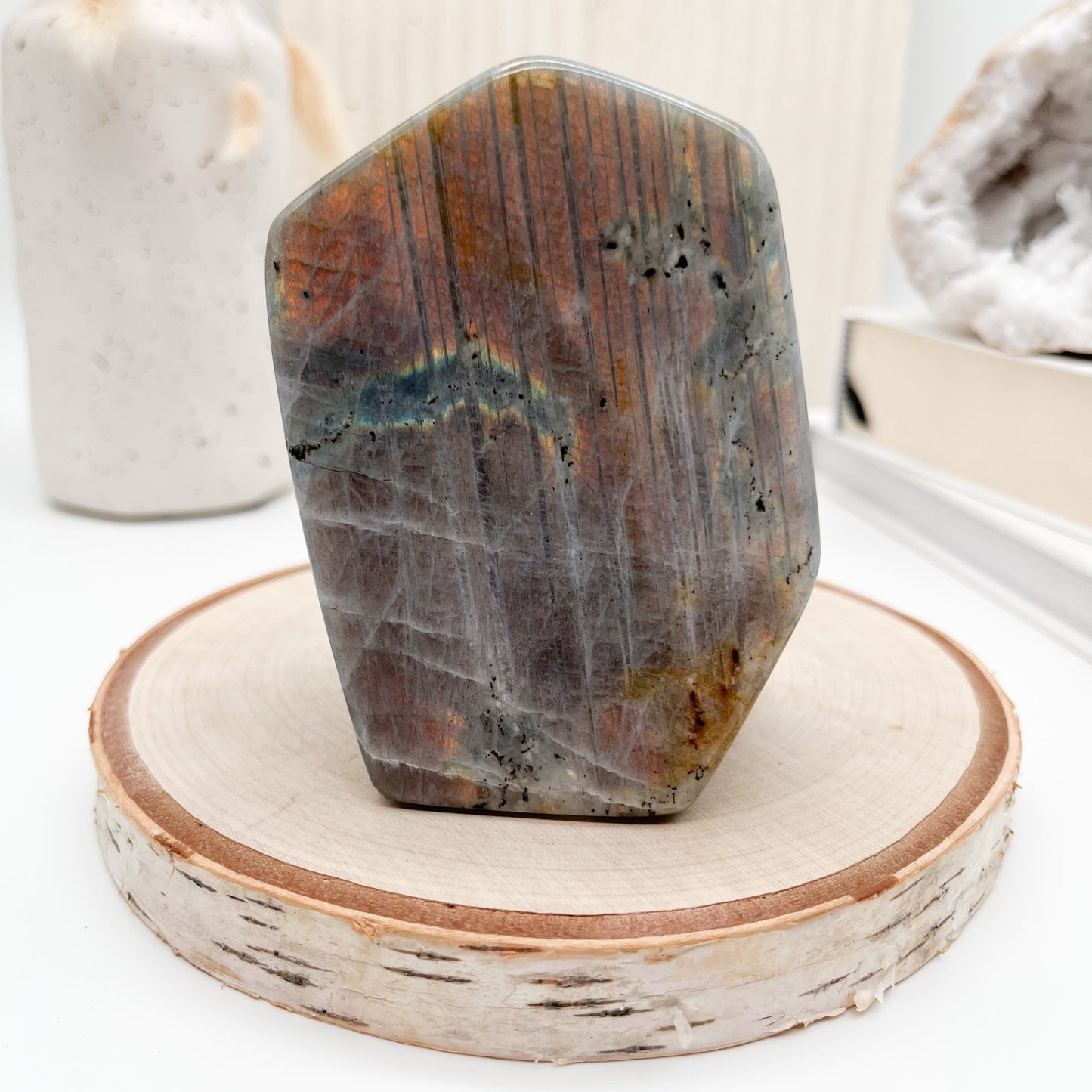Schöne Labradorit gold ✨ Free Form