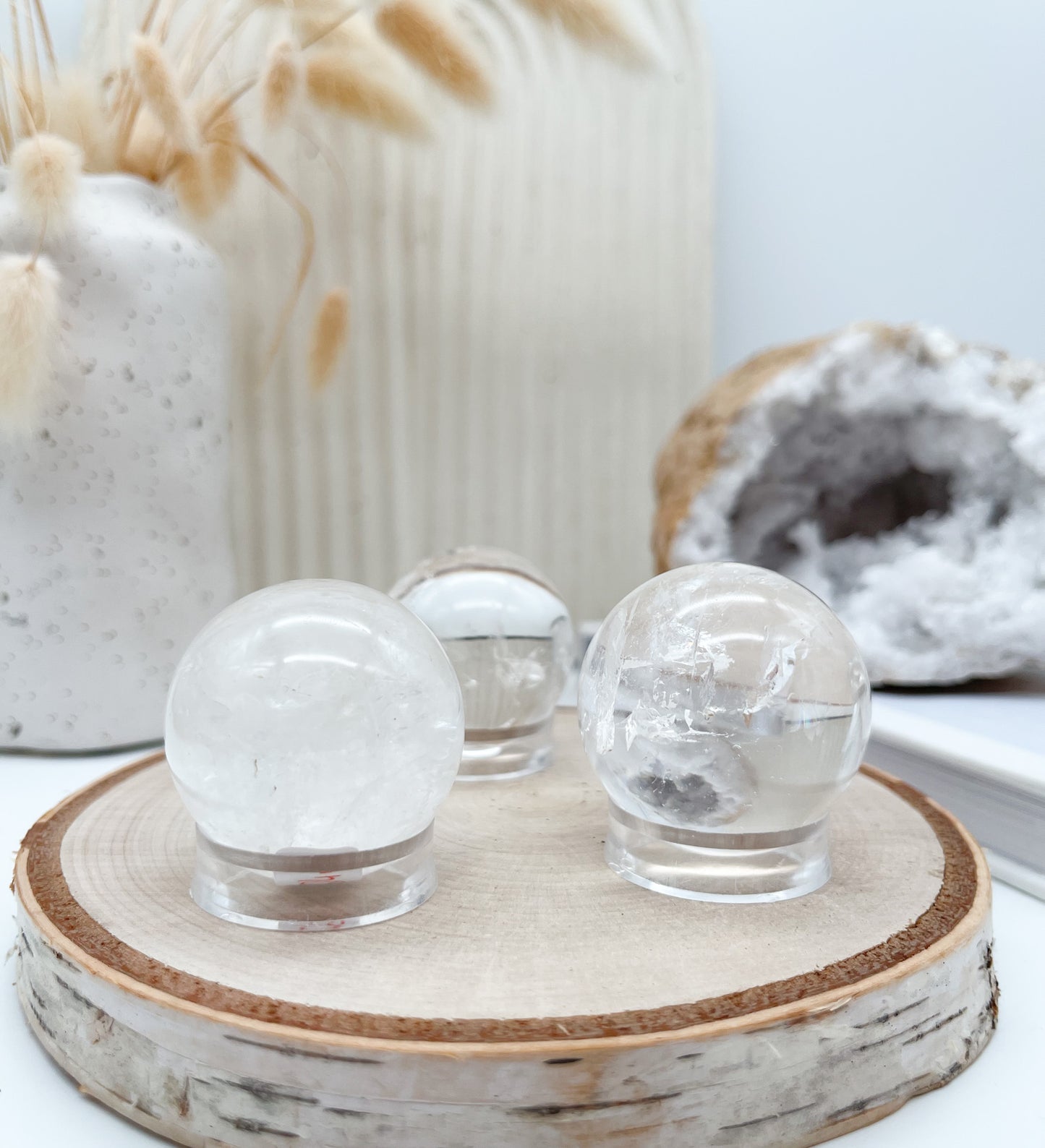 Magische 💫 Bergkristall Kugel für deine Manifestation