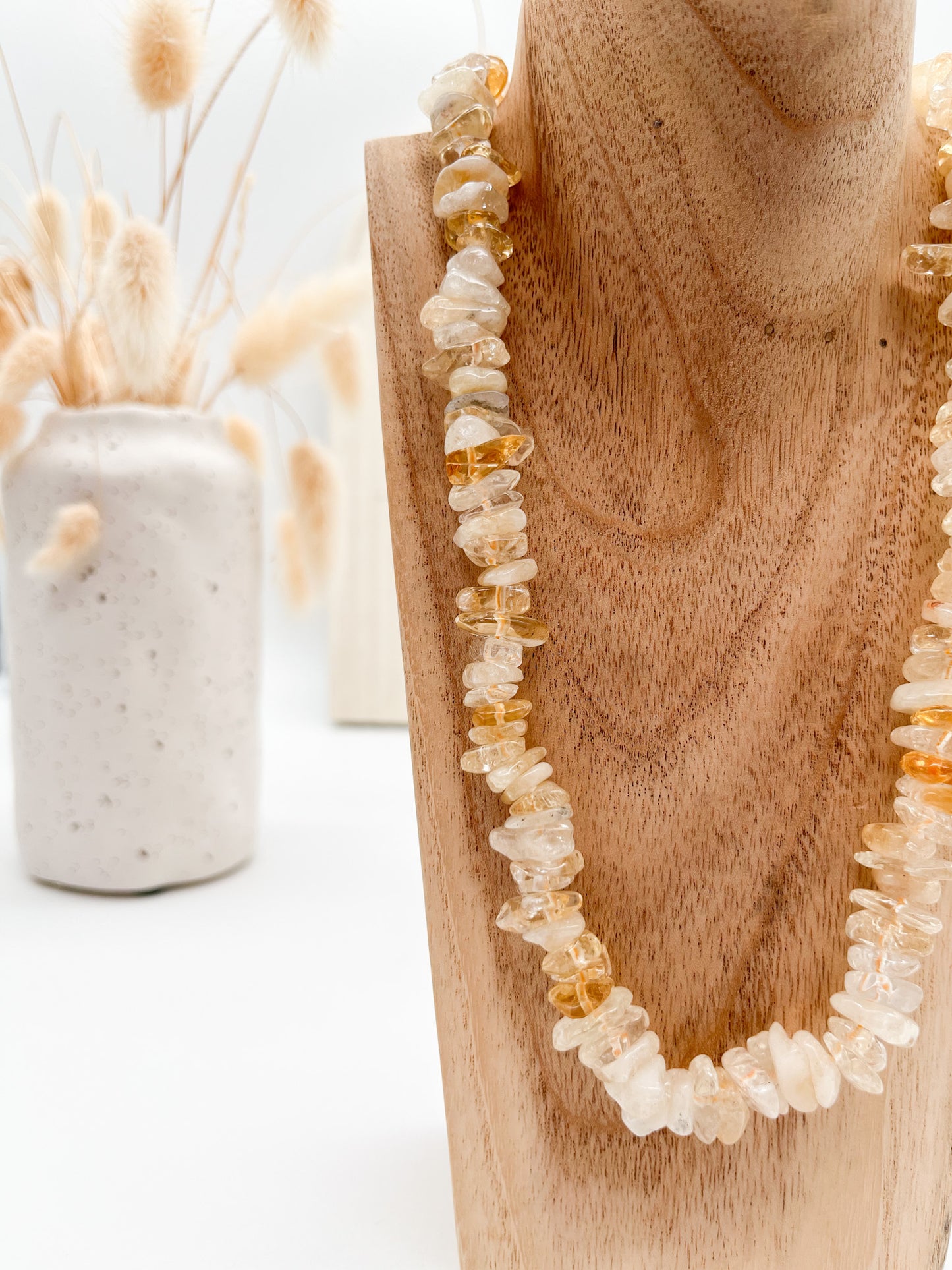 Citrin 💛Splitterkette, unterstützt dich mit Selbstvertrauen💫auf dem Weg zum🔝Erfolg