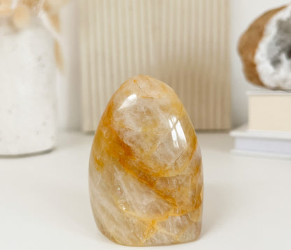 Golden Healer (Bergkristall gelb) Free Form