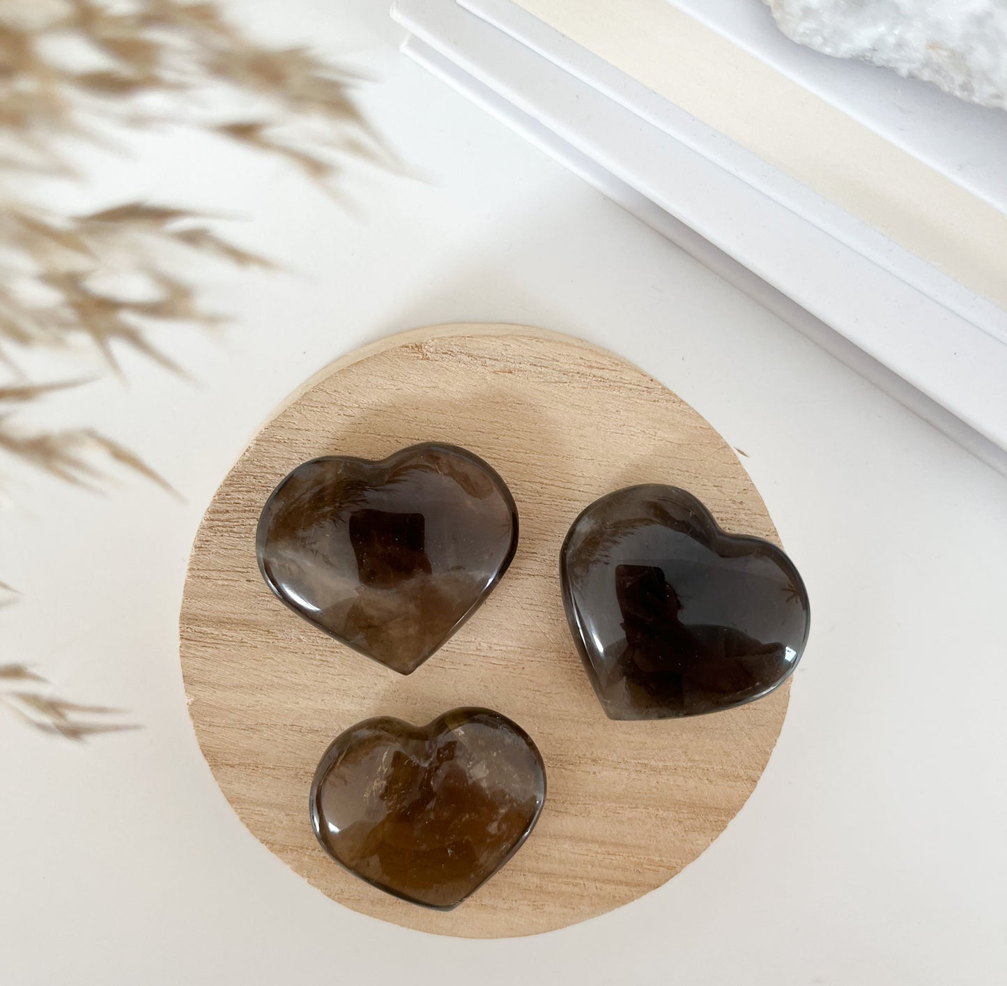 Rauchquarz Herz Gr. S