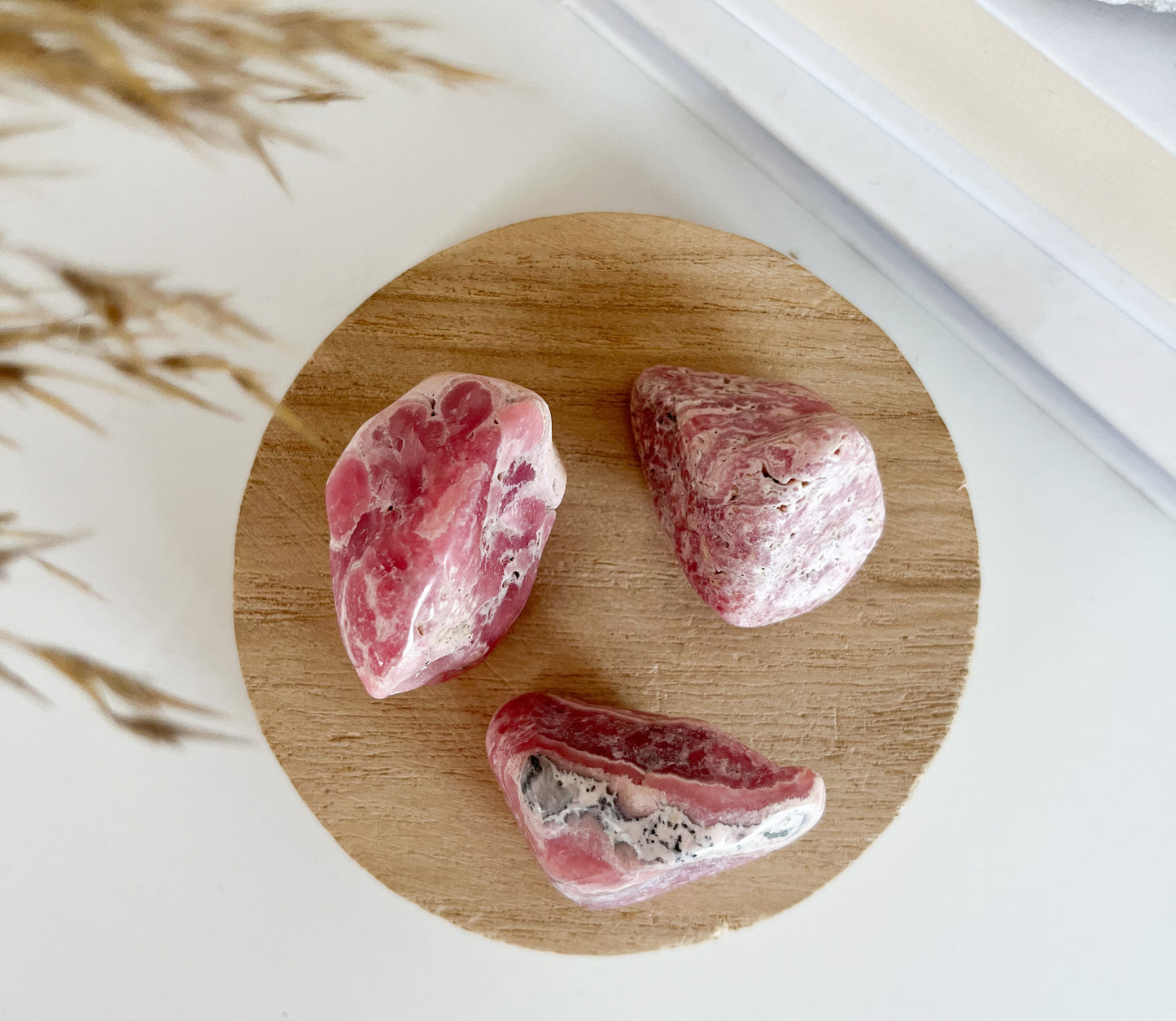 Rhodochrosit Trommelstein, verschiedene Größen