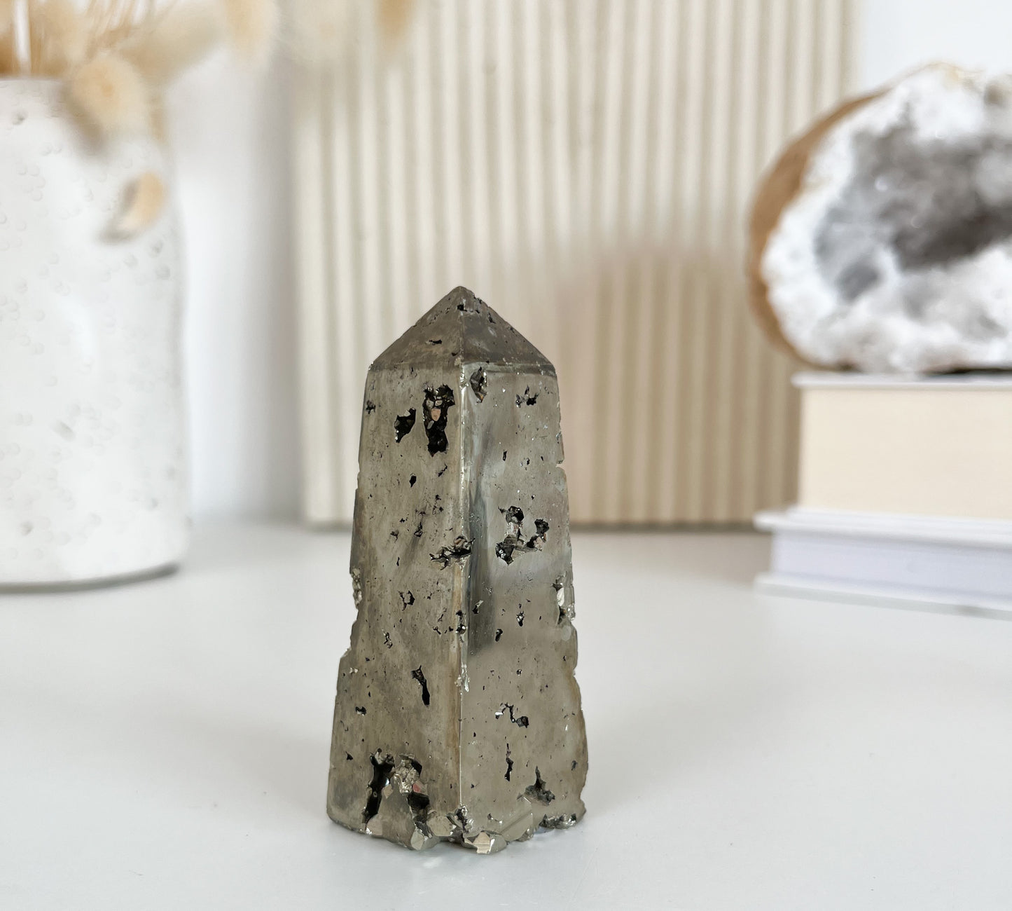 Pyrit Spitze verschiedene Ausführungen