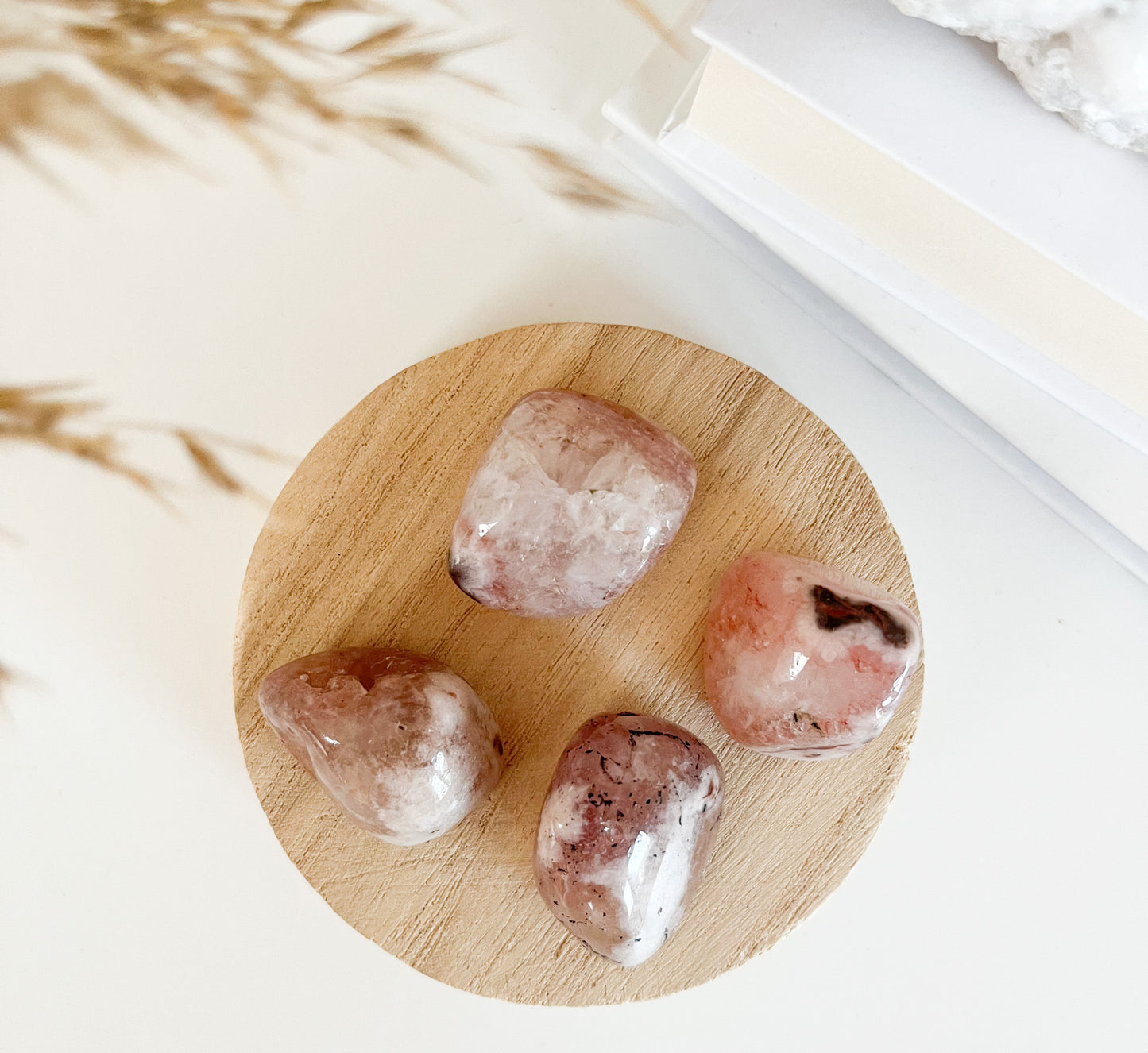 Rosa Amethyst Trommelstein