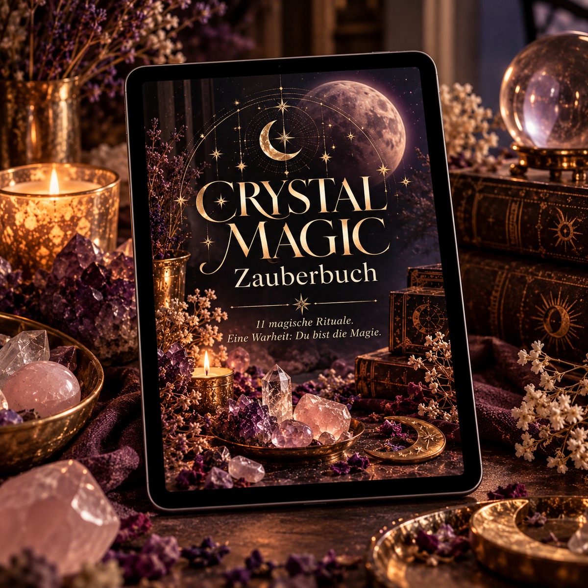 CRYSTAL MAGIC Zauberbuch (E-Book) VORVERKAUF