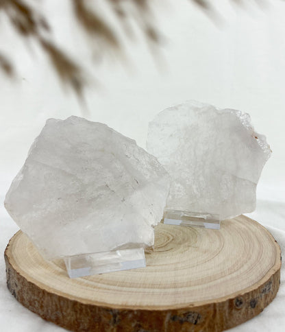 Bergkristall Platte / Untersetzer