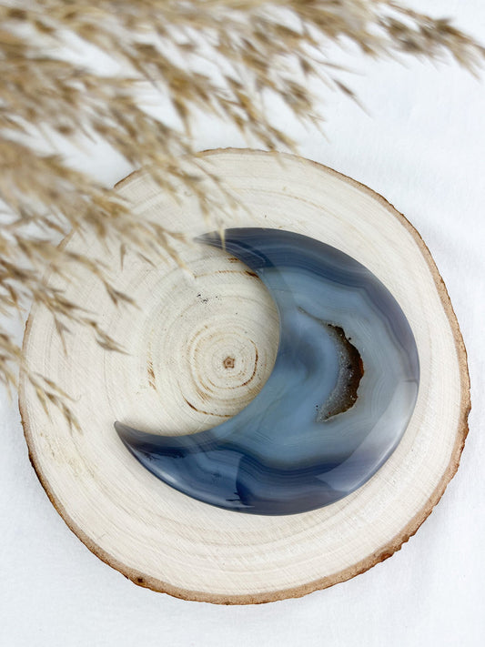 💫Wunderschöne, große druzy Achat Monde🌙🌕