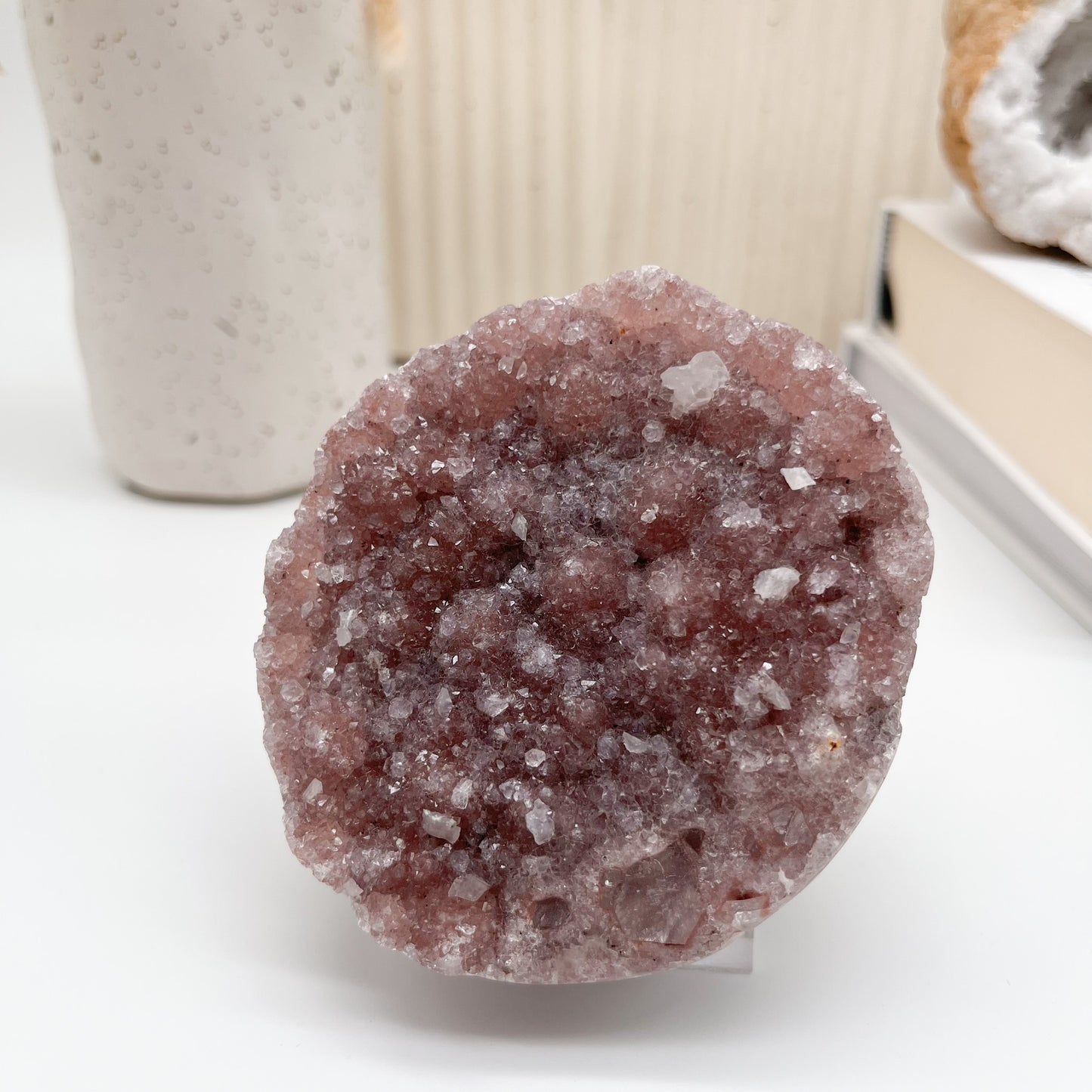 Amethyst Stufe roséfarben