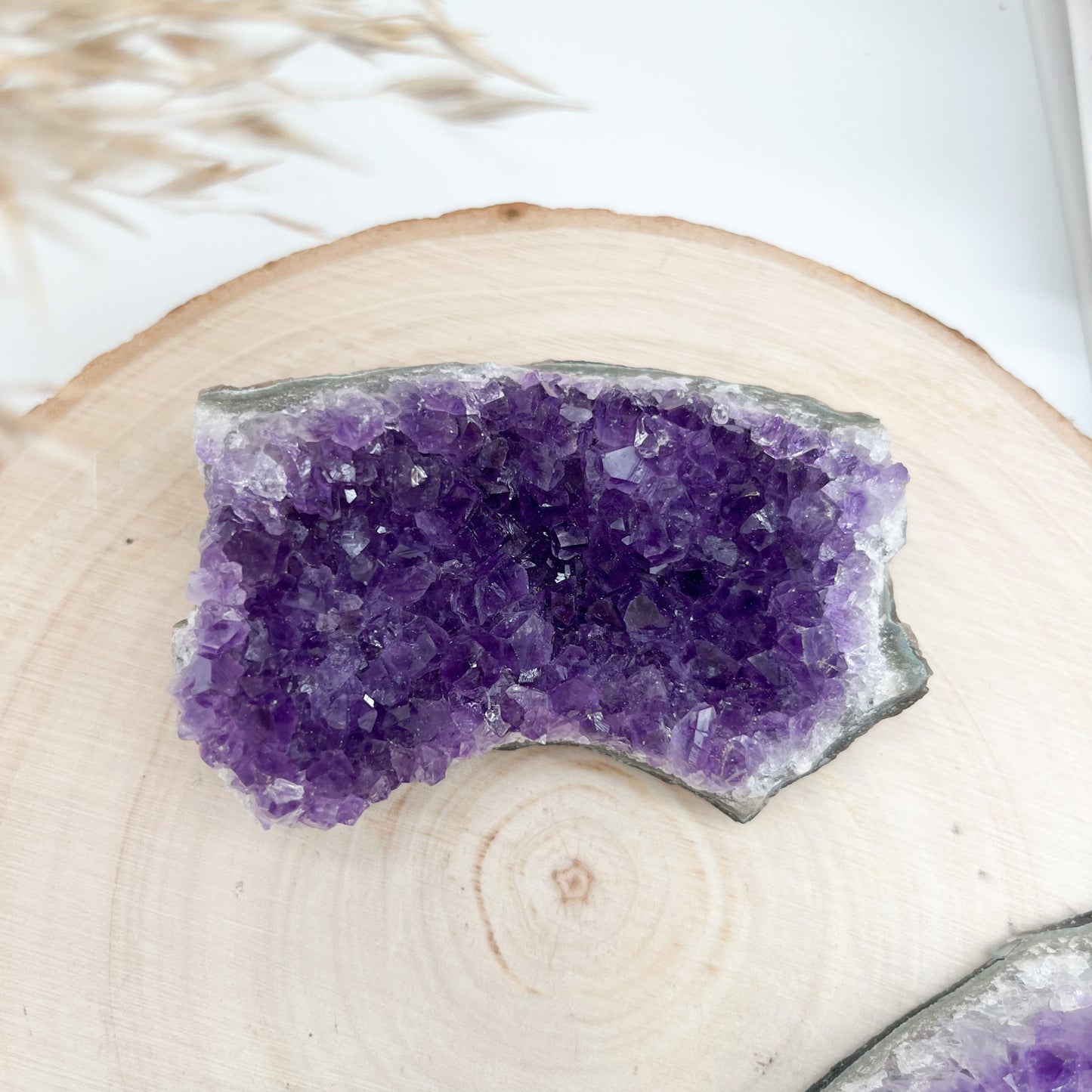 Amethyst Drusenstücke aus Uruguay dunkellila