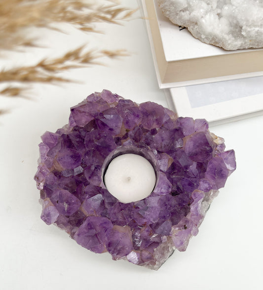 Amethyst Teelicht