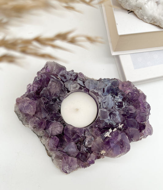 Amethyst Teelicht