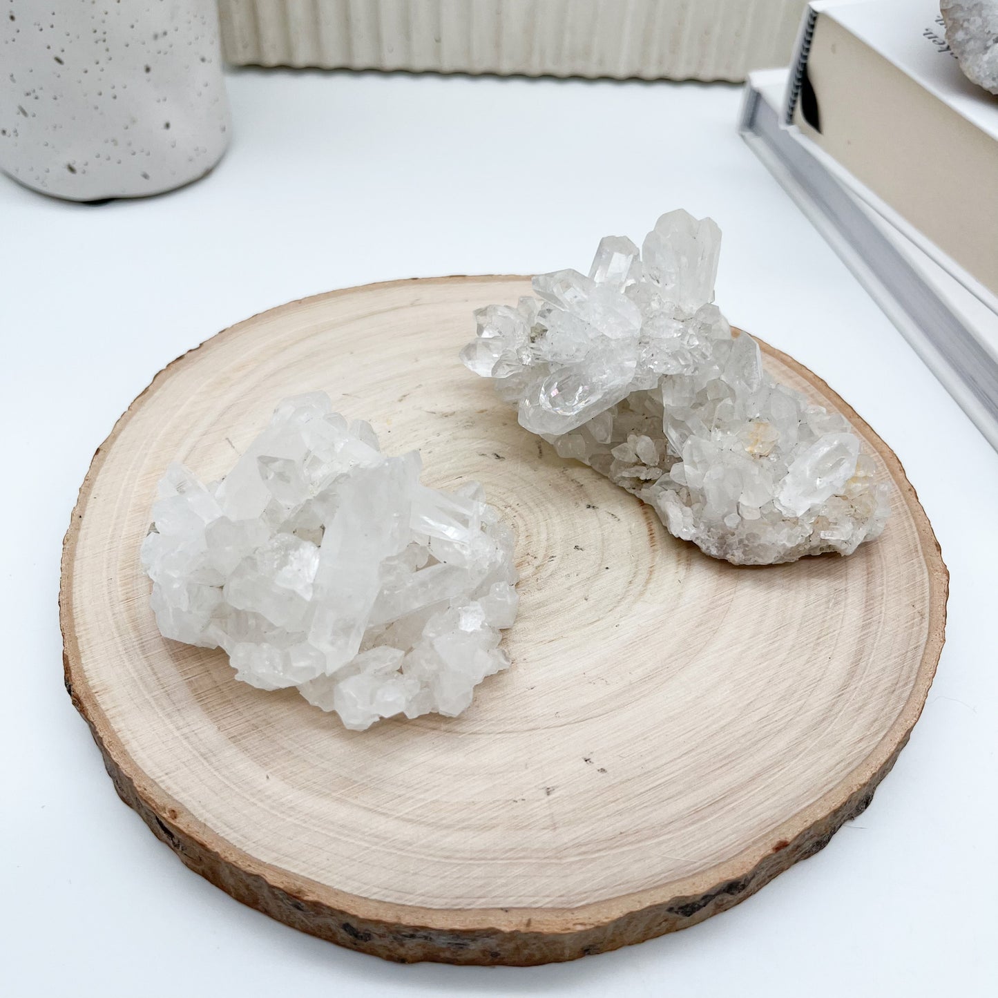 Schöne 💫 Bergkristall Stufe