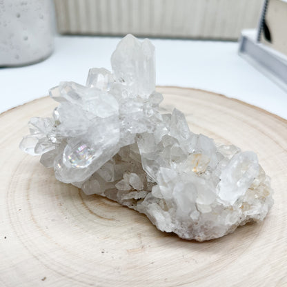 Schöne 💫 Bergkristall Stufe