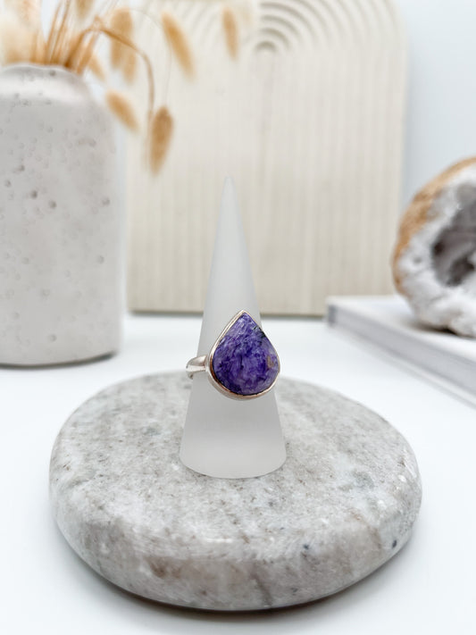 Sehr💫 schöner Charoit💜 Ring