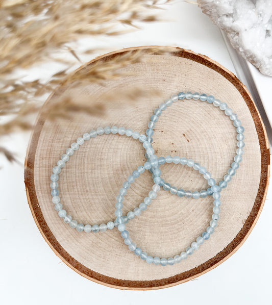 Aquamarin 💙 Armband für innere 🙏🏼 Ruhe und 🧘🏼‍♀️ Gelassenheit