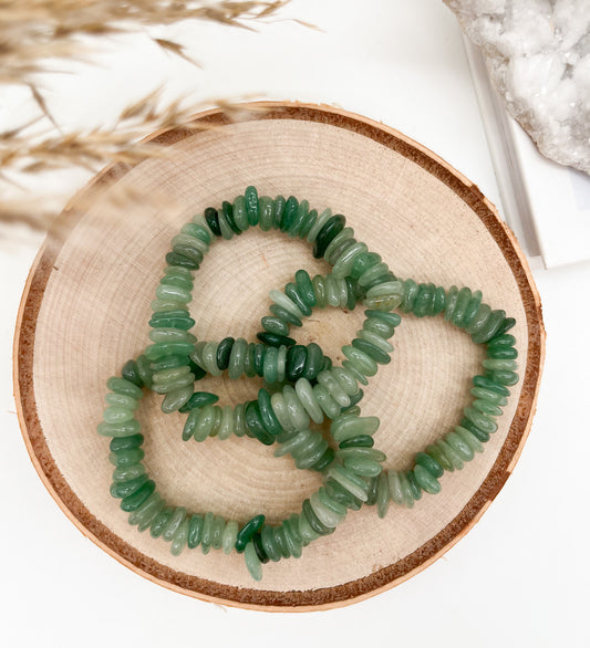 Aventurin 🍀 Armband "Chips"
