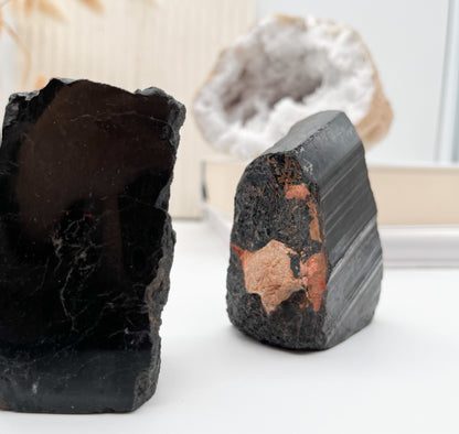 Turmalin Schörl🖤 Free Form,🛡️Schutz vor negativen Einflüssen⚡u. Energien