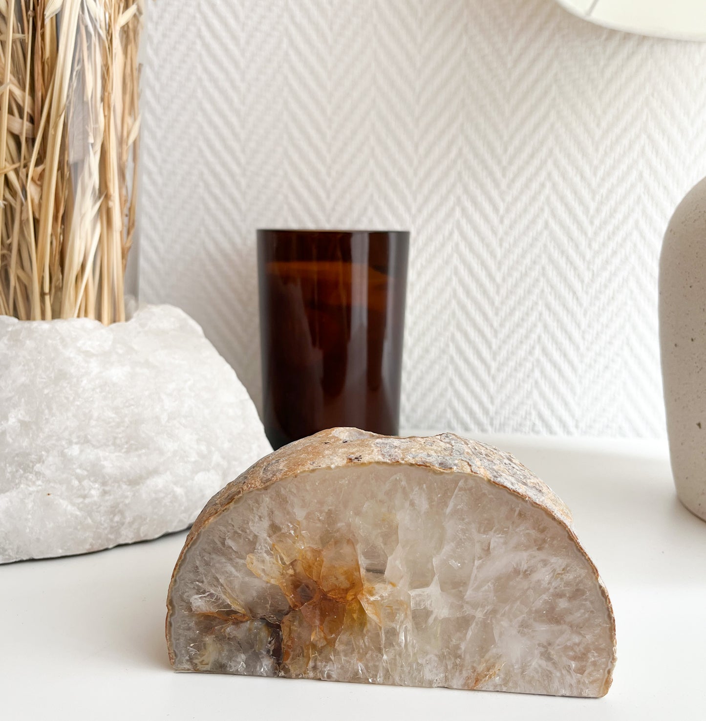 Stimmungsvolles Achat🕯️Teelicht - lindert Stress , hebt die ☺️Stimmung und bietet Schutz🛡️