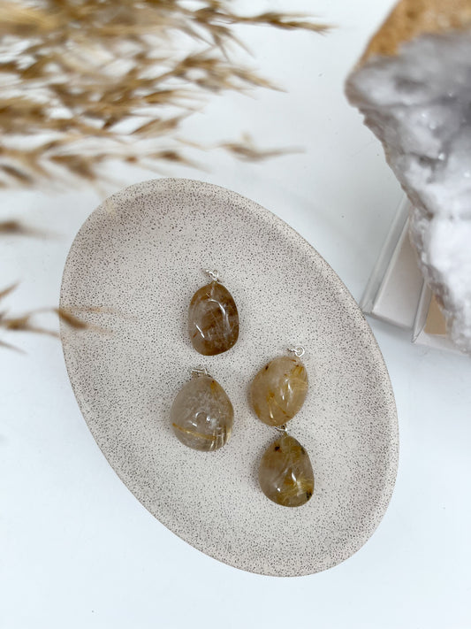 Rutilquarz Anhänger | Selbstvertrauen😊 & Heilung 🙏🏼