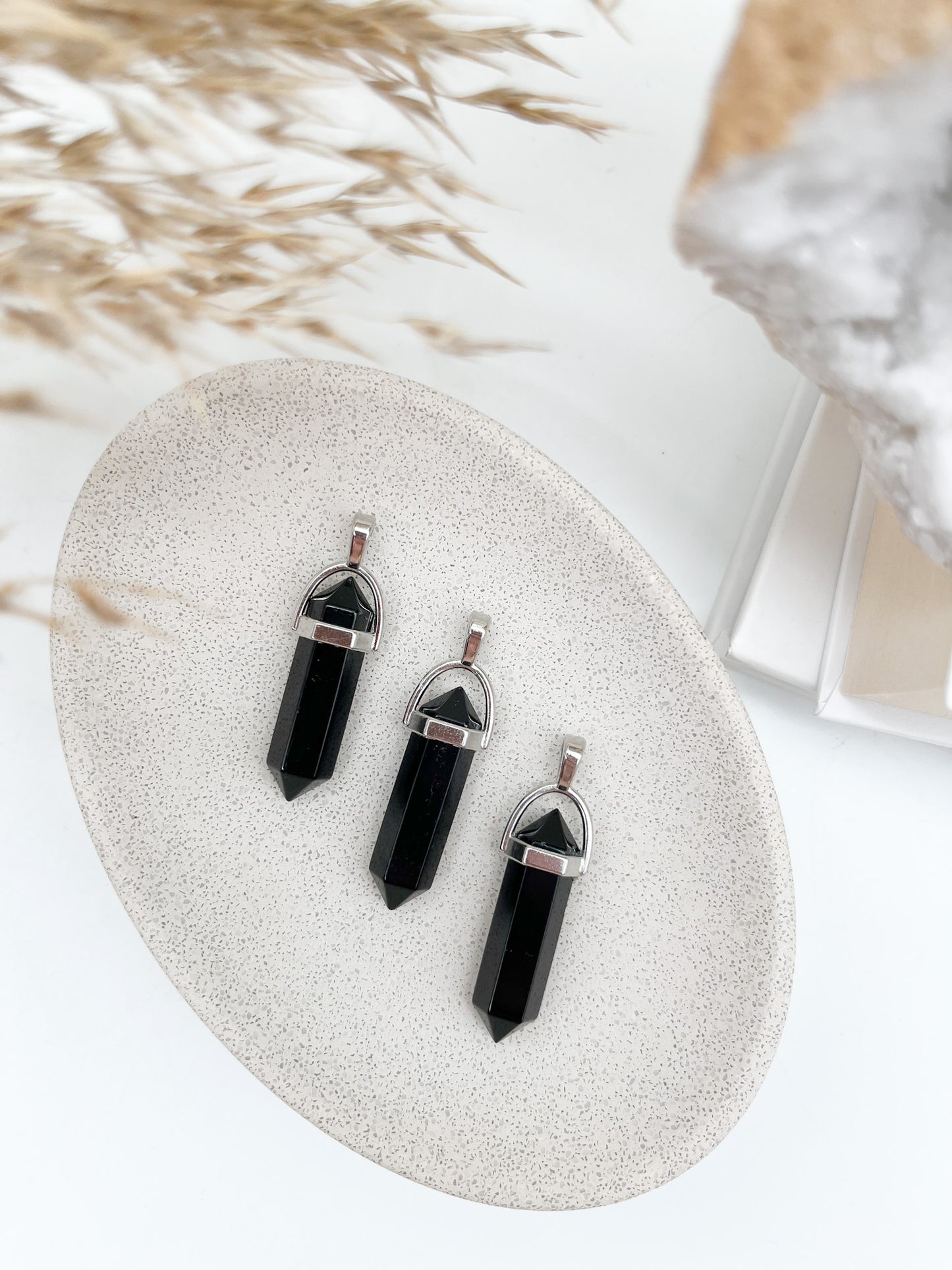 Turmalin Schörl 🖤Anhänger, stärkt die Aura 💫und bietet Schutz 🛡️