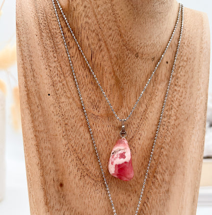 Rhodochrosit Anhänger | Selbstliebe & Heilung