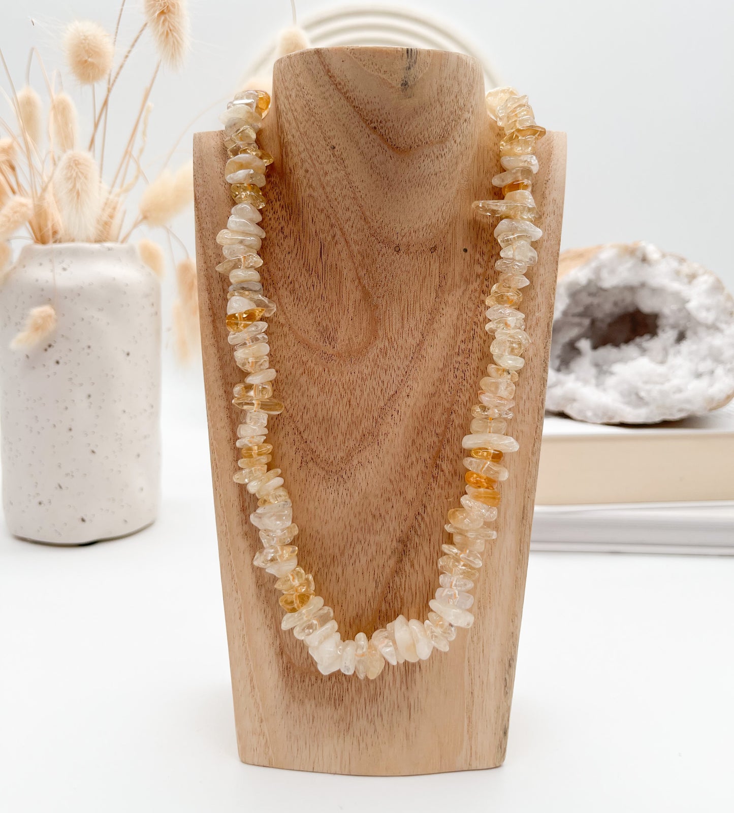 Citrin 💛Splitterkette, unterstützt dich mit Selbstvertrauen💫auf dem Weg zum🔝Erfolg