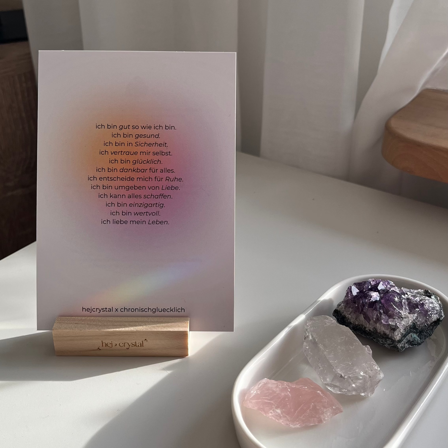 Crystal Set "Golden Triangle"