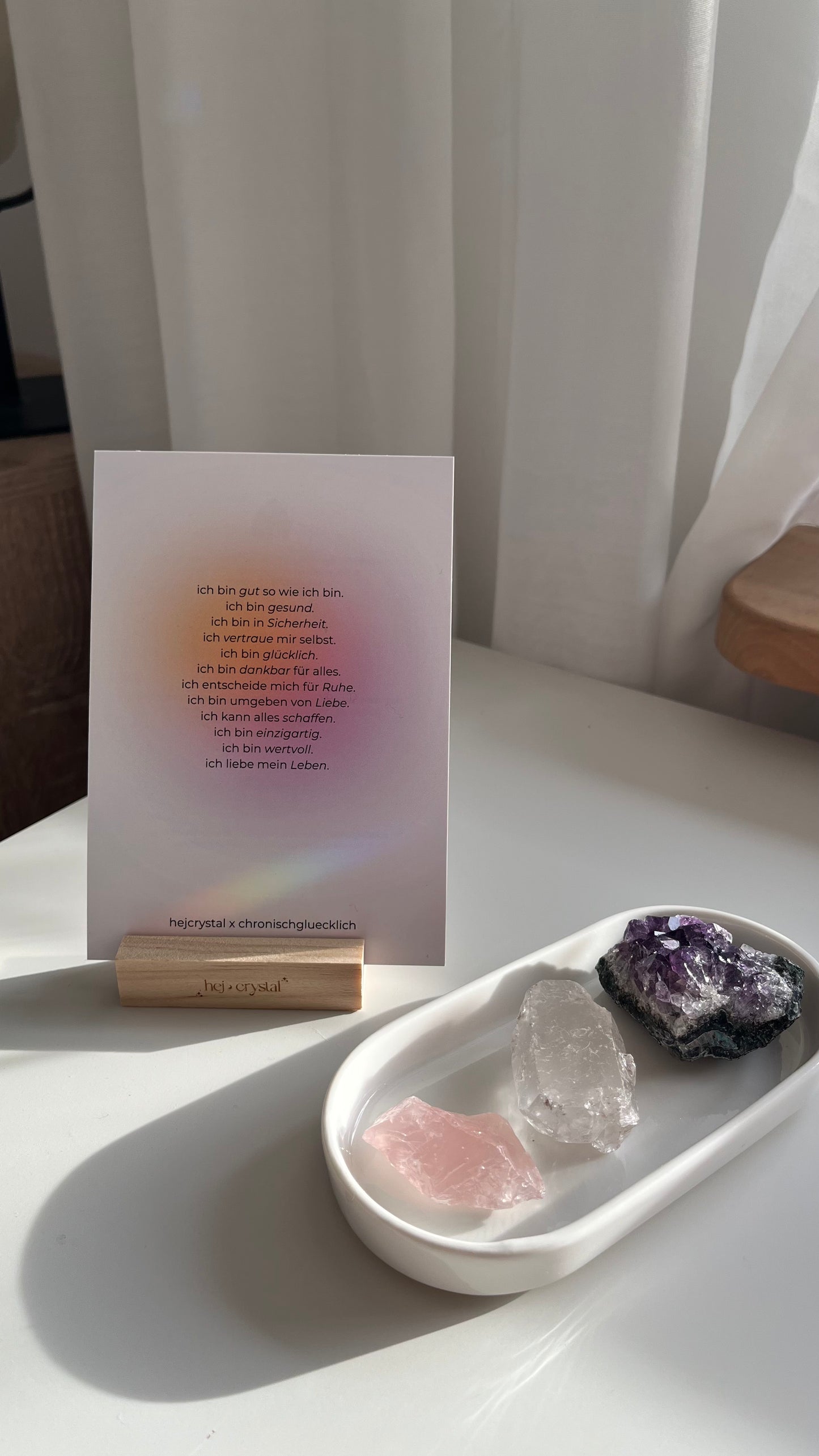 Crystal Set "Golden Triangle"