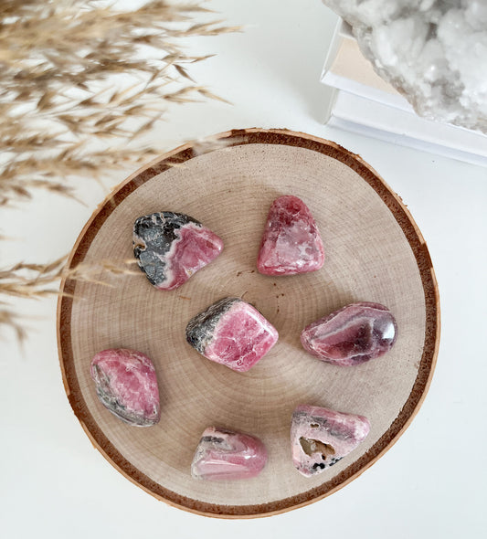 Rhodochrosit Trommelstein, "Inneres Kind" Heilung und Selbstliebe 💖