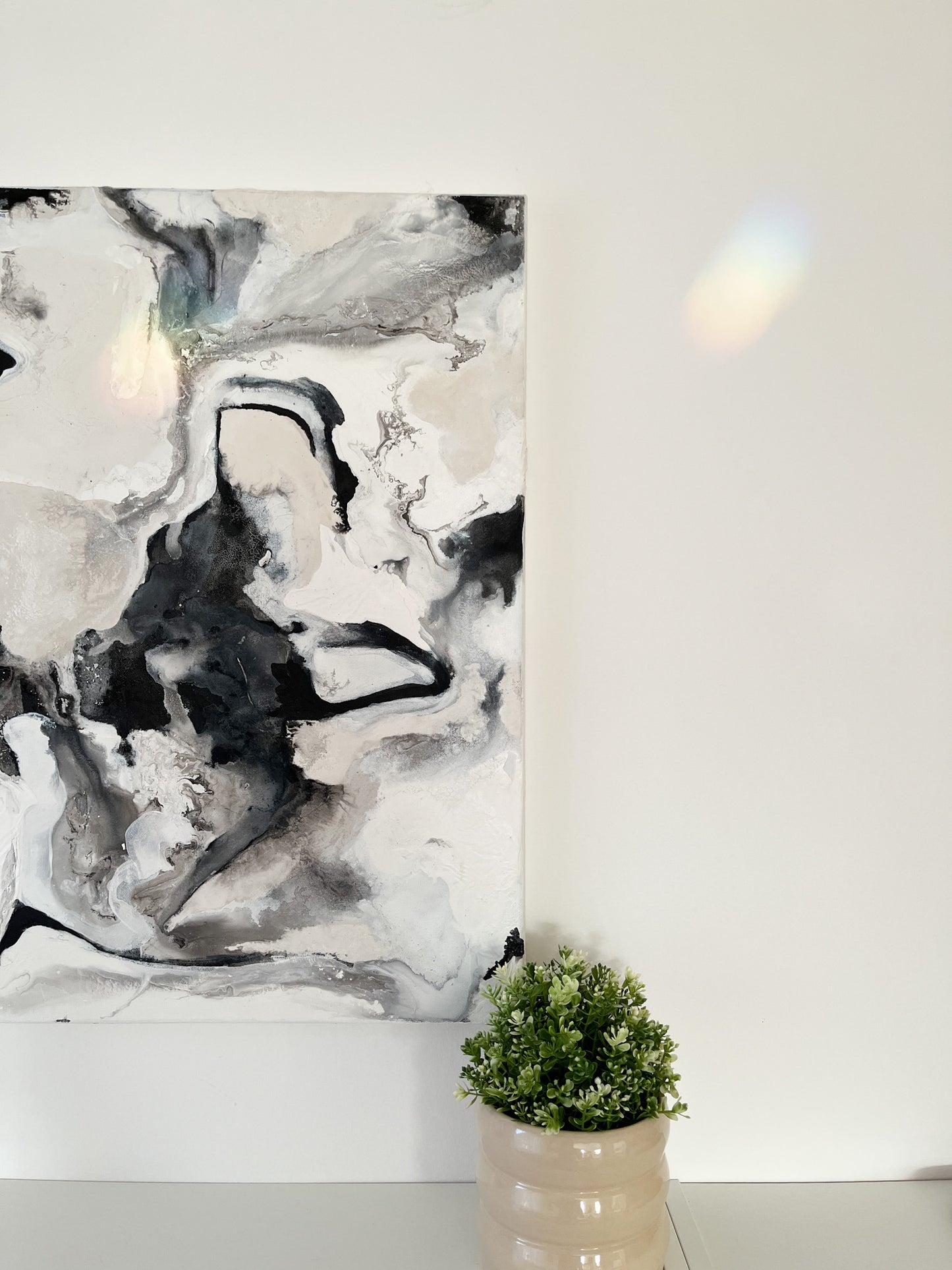 Kraftvoller Suncatcher "Heilung, Lebensfreude und Fülle" ✨🧡