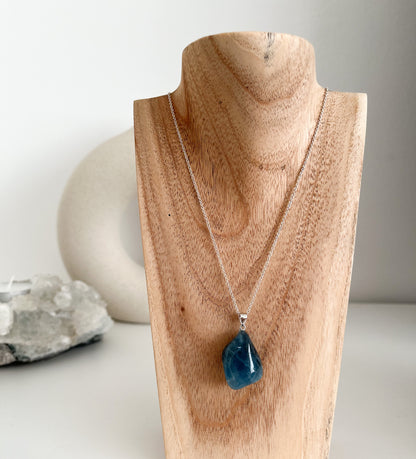 Aquamarin 💙 Anhänger für geistiges 💫 Wachstum, Weitblick & Kreativität