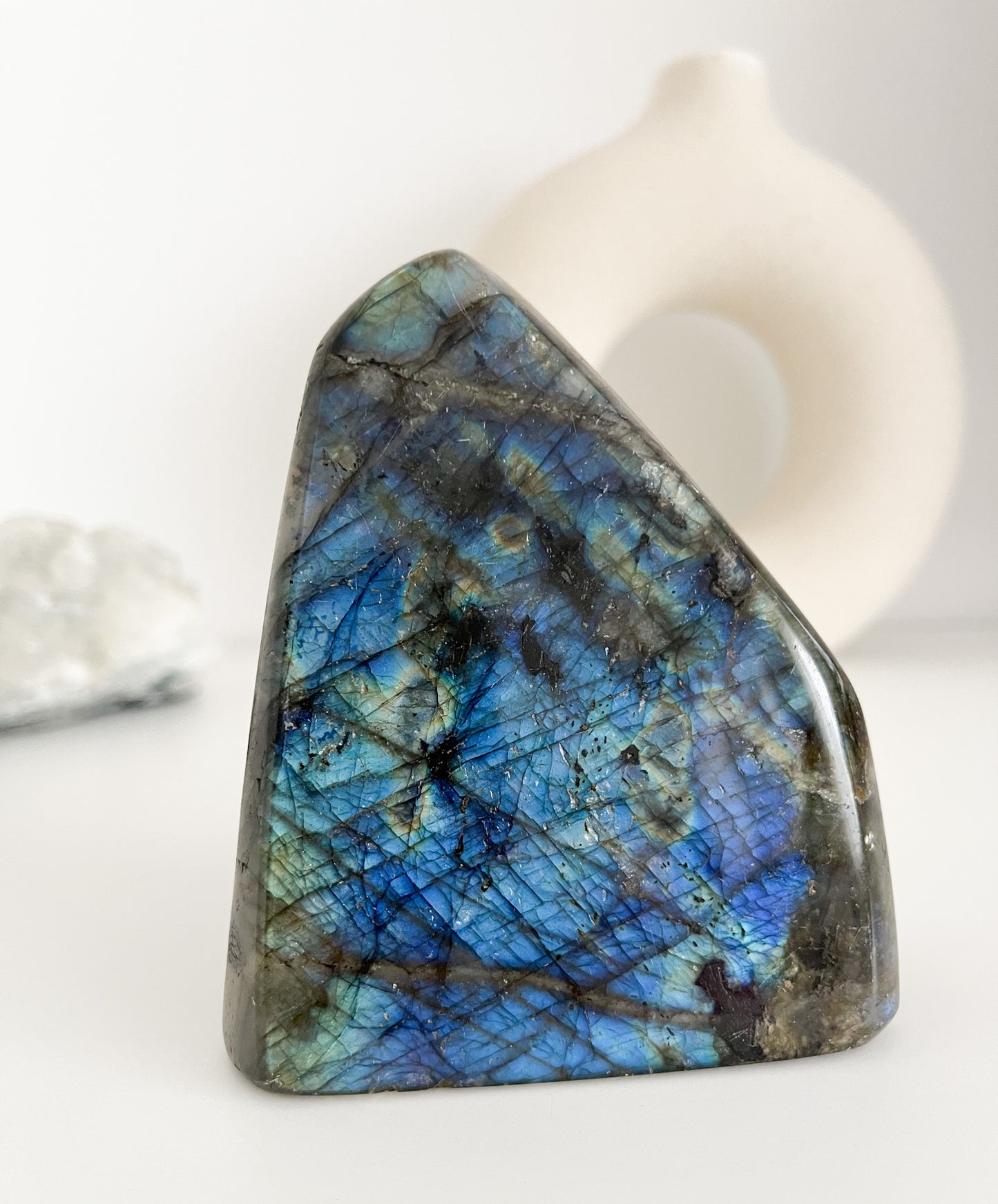 Toller Labradorit, fördert 💖Liebe, ☺️Freude,🍀Glück und 💫Erfolg