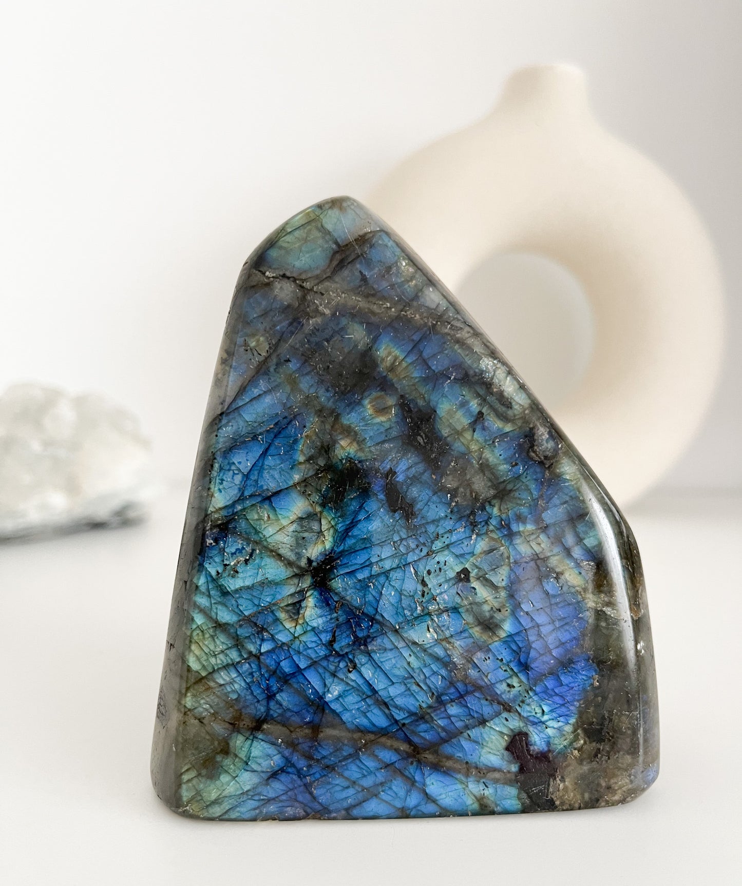 Toller Labradorit, fördert 💖Liebe, ☺️Freude,🍀Glück und 💫Erfolg