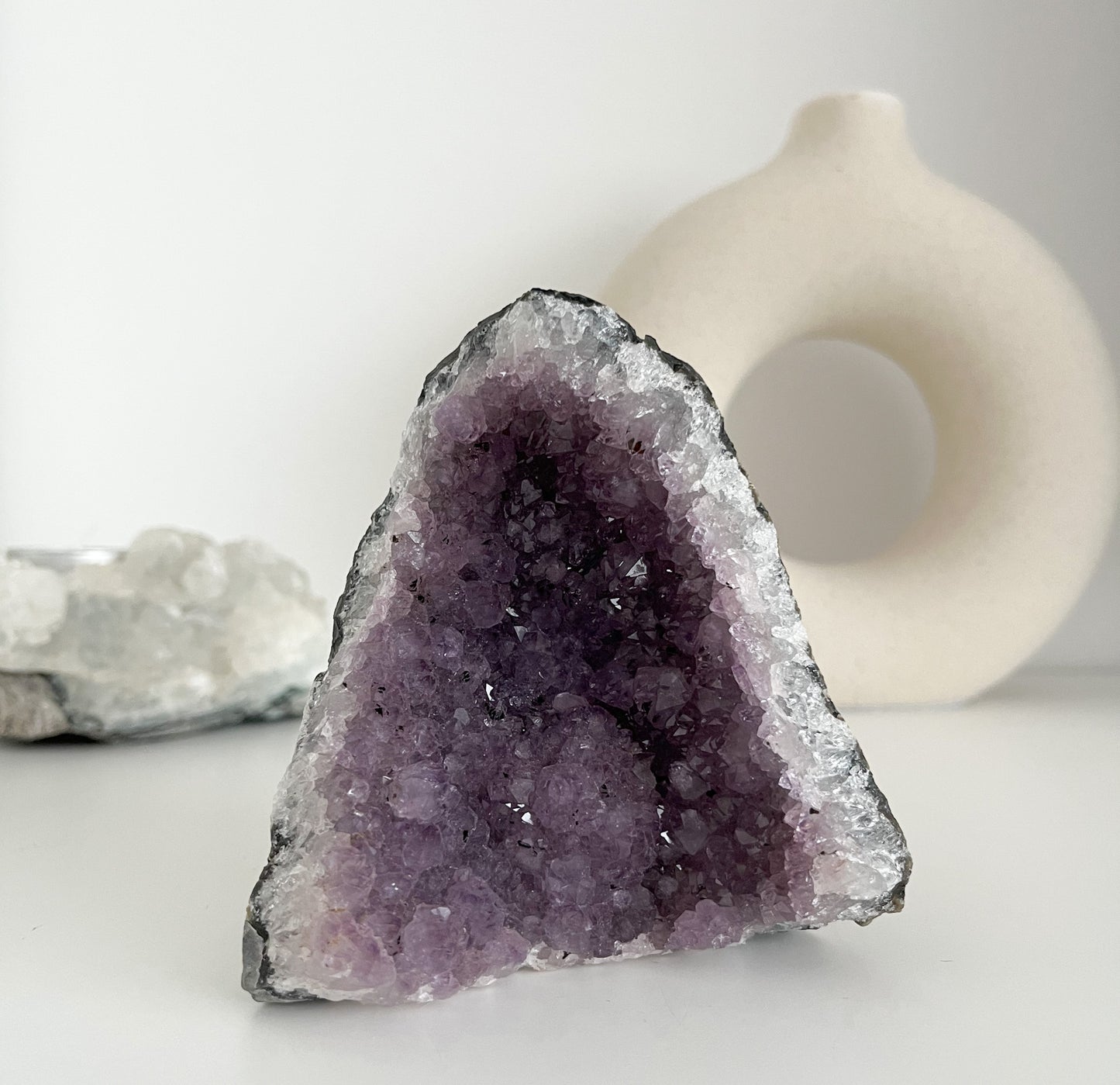 Schöne Amethyst 💜Free Form, fördert einen💫 besseren Schlaf 🛌🏼