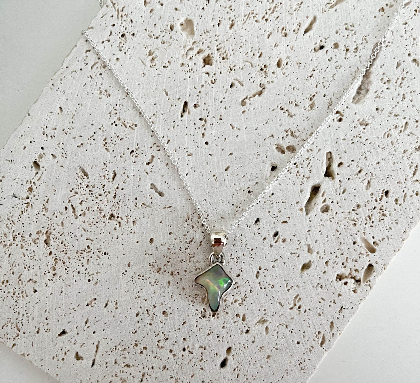 Opal Anhänger mit Kette, für 💖Liebe und Lebensfreude 😄