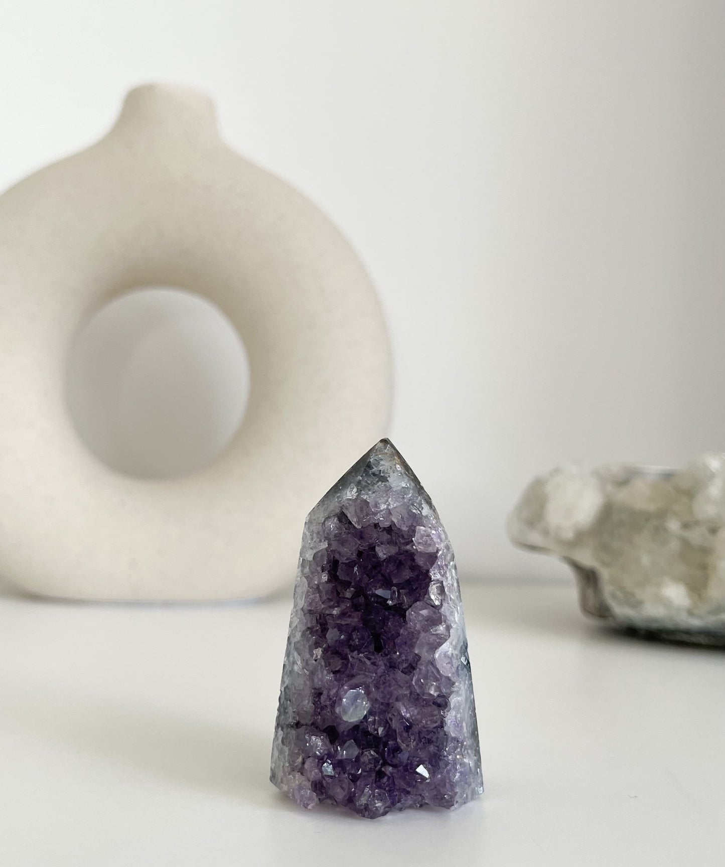✨ Amethyst Drusen Turm 😍💜  Gr. S-M