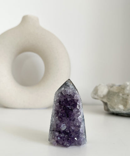 ✨ Amethyst Drusen Turm 😍💜  Gr. S-M