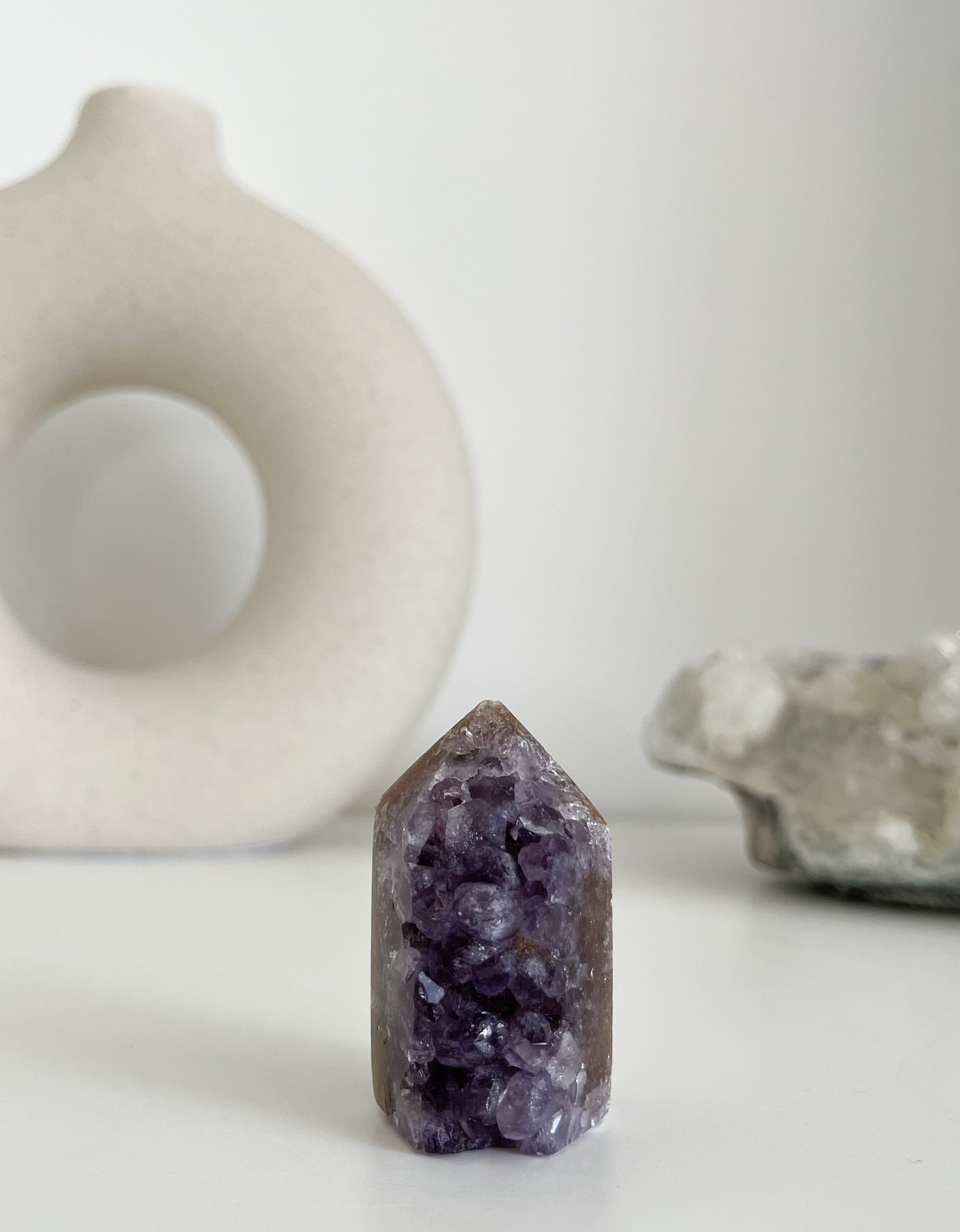 ✨ Amethyst Drusen Turm 😍💜  Gr. S-M
