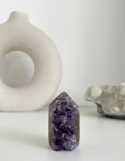 ✨ Amethyst Drusen Turm 😍💜  Gr. S-M