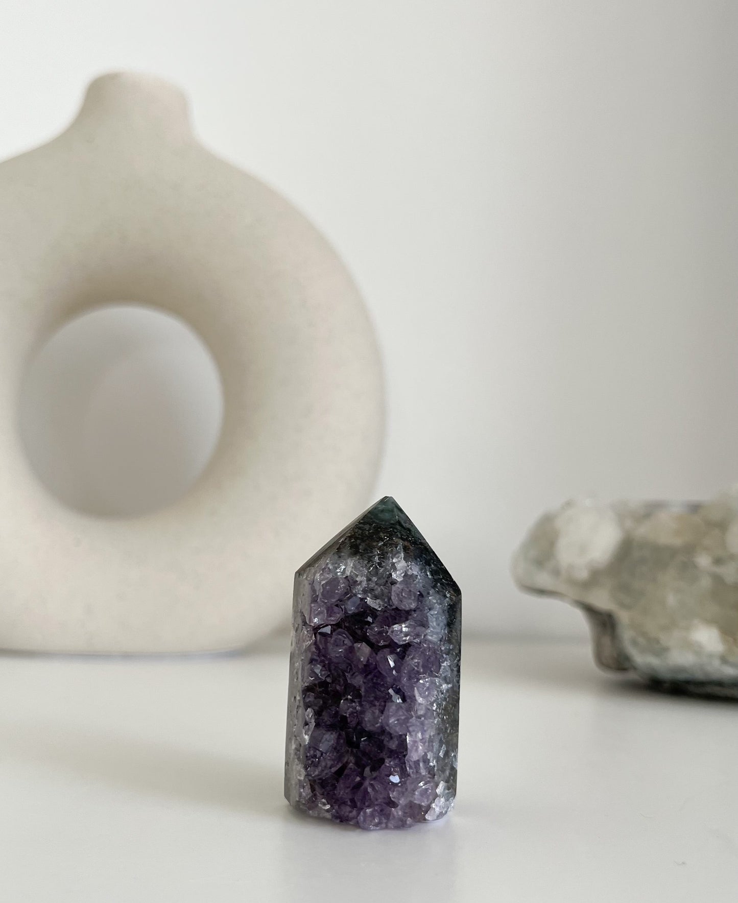 ✨ Amethyst Drusen Turm 😍💜  Gr. S-M