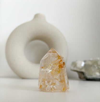 Bergkristall Spitzen mit 💫 Einschlüssen, verschiedene Ausführungen